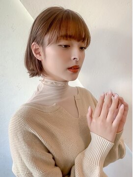 オーブヘアー ディモ 粕屋店(AUBE HAIR dimo) 20代・30代_あごラインミニボブ