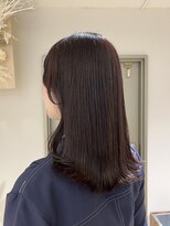 クーナバイトマト 横浜(Cuna by TOMTO)&nbsp;【KANO】ラベンダーベージュ  ブリーチなし  顔周りカット