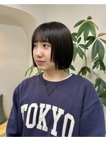 ムク(muku)&nbsp;ぱつっとボブ×姫カット