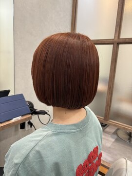ロミバイリー(Romi by Lyee) オレンジベージュボブスタイル