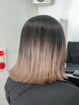 ココ 原宿(KOKO)&nbsp;大人ガーリー/ダークアッシュ/ミディアムレイヤーカット