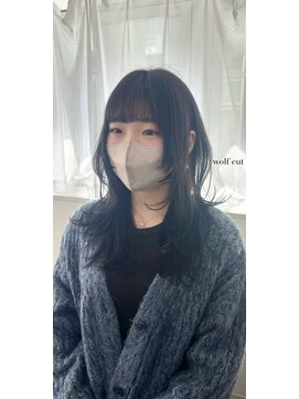 ホープ(hope) おしゃれ女子ウルフヘア×ウルフヘア【梅田/茶屋町/ウルフ】