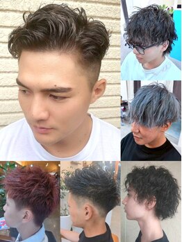 【メンズパーマにこだわり！フェードもお任せ】フェードメンテナンス(\2200/前回フェードより14日以内)