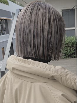 セカンド(2nd)の写真/【心斎橋徒歩1分】なりたい色味を叶えながら、あなたに"似合う"をお届け◇艶と透明感溢れるトレンドヘア♪