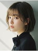 30代40代50代絶壁解消ひし形小顔前下がりショートボブ【越谷】