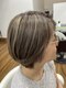 ヘアーアンドアイラッシュ カーム(hair&eyelash calm)の写真/気になる白髪もしっかりカバーしつつ、上品な色味を再現◎忙しい毎日に上質なヘアスタイルをプラス＊