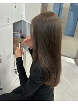 リコヘアー(LiCO HAIR)&nbsp;那覇/イメチェン/ピンクベージュ/アンブレラカラー/前髪