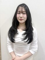 ハピネス クローバー 八木店(Happiness CLOVER) レイヤーカット 韓国風 ハッシュカット