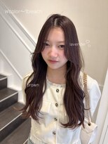ガリカ シーム(Gallica/SEAM)&nbsp;<ゲスト>抜け感たっぷりのラベンダーブラウン