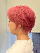 エニフォーイーストハム(Eni for eastham)&nbsp;ブリーチカラー/ハイトーンピンク/ショートカット