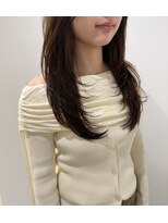 アイシーキョウト(I see kyoto)&nbsp;大人韓国レイヤー×ショコラブラウンロング