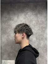 スピン 本八幡(SPIN)&nbsp;MEN’S HAIR/サーフカール/刈り上げセンターパート/本八幡