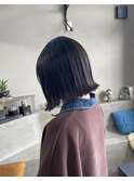 まとまるあごラインボブ