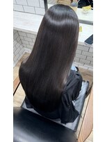 アンドリルム 梅田(&Lillme) 髪質改善トリートメント×オリーブグレージュ