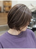 アトレ 南堀江店(attrait) 【白髪ぼかし】グレージュハイライト