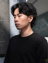 グラント(GRANT)&nbsp;センターパートウルフ/スパイラルパーマ