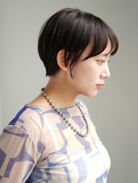 インセプション 銀座(INCEPTION) 丸みショート・ボブ/顔まわりレイヤー/前髪あり/20代/30代