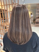 オーガニックトリコ 所沢(organic+tricot)&nbsp;40代50代◎秋カラー◎大人グレージュハイライト×レイヤー