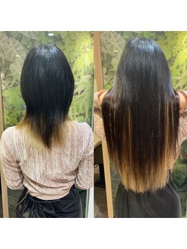 エクステ専門店あるじゃんすー 宇都宮店 ｂｌａｃｋ×innercolor