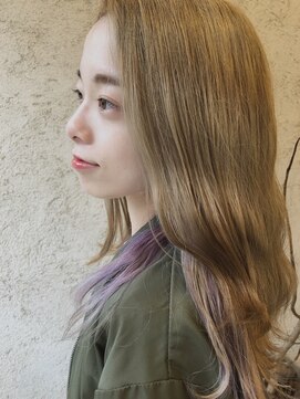 ミカン(mikan) インナーカラーで遊び心を、、