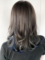 ライリー(riley)&nbsp;rileyグレージュ×インナーサファイア