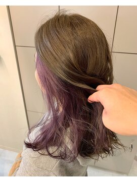 エイト 沖縄豊崎店(EIGHT toyosaki) 【EIGHT 豊崎】お客様スタイル_美髪 inner purple