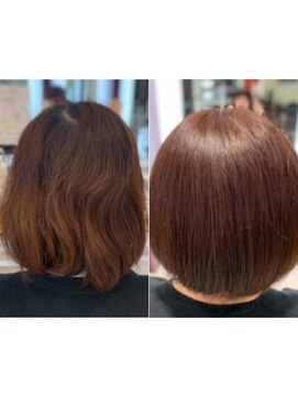 アプローズ(a proer.s) 【髪質改善】潤いツヤ&;ハリコシカラーコース