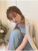 ゆるふわハーフアップ