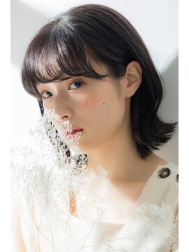 リノナ(Linona) ロートーンでも軽見え　外はねボブ【Linona/大野加奈】