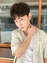 ルービック 難波(Rubik's)&nbsp;メンズ無造作束感ラフウェーブマッシュ