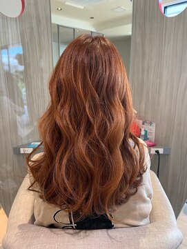 カラーズ(PRIVATE HAIR SALON COLOR'S) 明るめグレーカラー☆オレンジベージュ♪