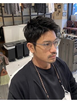 ルドローブラントオオサカ(LUDLOW BLUNT Osaka) 【LUDLOW BLUNT】田村真也 刈り上げアップバングショート