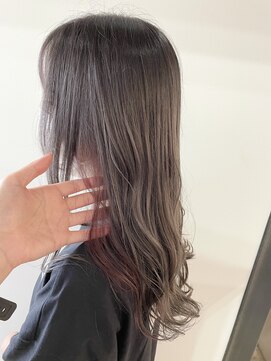 ハレニ 袋井旭町店(HALE Ni) シルバーグレージュ×フェミニンピンク