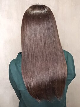 ミント 鳳(Mint.) 20代30代40代ストレートアッシュベージュ髪質改善艶感カラー