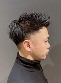 スパイキーショート ジェットモヒカン ワイルドアップバング