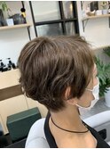 パーマを活かしたスタイル♪ハンサムショート☆