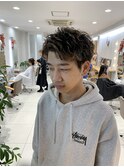 ハイライト×パーマスタイル
