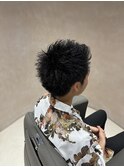 アップバングショート