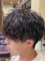 オーシャントーキョー サニー 原宿(OCEAN TOKYO Sunny) 刈り上げマッシュ波巻きパーマスパイラルパーマナチュラル