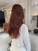 キャンバス バイ ネオリーブ 横浜西口(Canvas by neo.)&nbsp;ブリーチカラー ブラッドオレンジ 暖色系カラー s