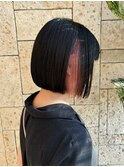 【VoasorteORIENTAL】ボブ×インナーカラー