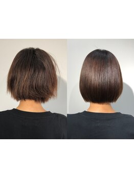 【april 2nd】の髪質改善トリートメントで『クセ、うねり、広がり、ダメージ毛』など髪質のお悩みを改善◎