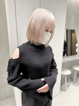 ソル 栄矢場町(SOL) ホワイトミルクティー/ホワイトベージュ/名古屋美容院