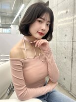 アリュウル 表参道 青山(Allure) 大人可愛いレイヤーボブ＊フェイスレイヤー/小顔顔周りカット