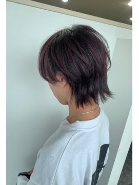 アイズ 渋沢(AIZU) アイロンで簡単セット　ウルフショート