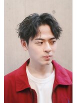 レジュアル(RESSUAL)&nbsp;スパイキーショートニュアンスパーマ韓国マッシュスペインカール