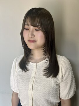 ヌークバイラヴェスト 四日市(neuk by lovest) 〔mirisa〕うごきのあるロングスタイル レイヤーカット