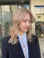 アドア 横浜(ADORE)&nbsp;【ADORE横浜】ミルクティーブロンド×レイヤー