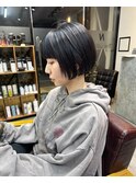 ショート切りっぱボブ