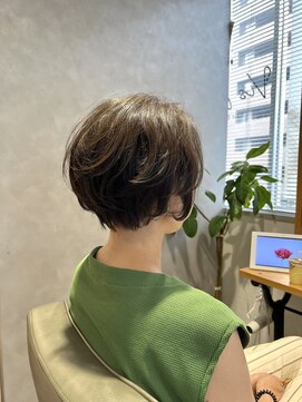ビス フルール 日暮里店(Vis fleur) 大人ショートボブ/ハンサムショート